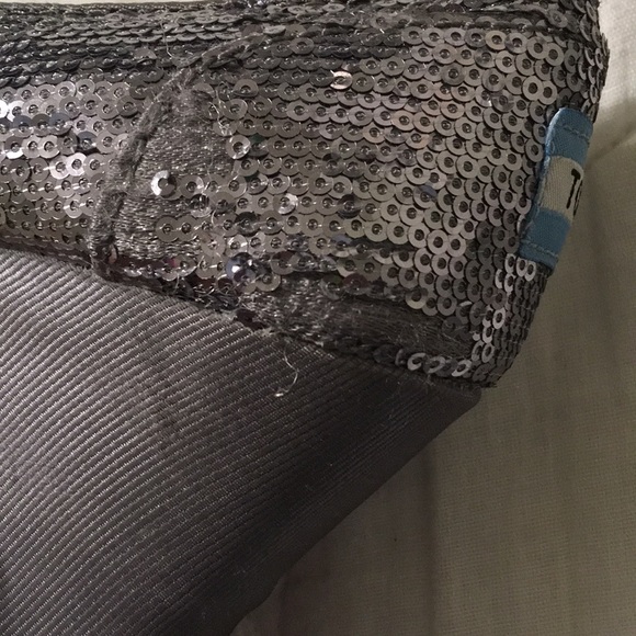 Sequined wedge Toms - Picture 3 of 3
